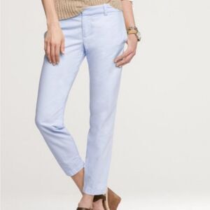 ☔️🔺️J. Crew Light Blue Cropped Ankle Pants Size 10